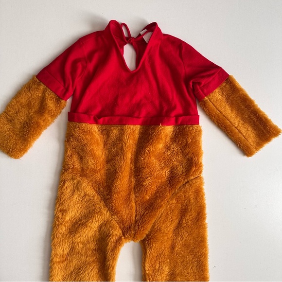 Winnie Pooh Vintage Furry costume Suit Size 4-6 - Picture 5 of 6